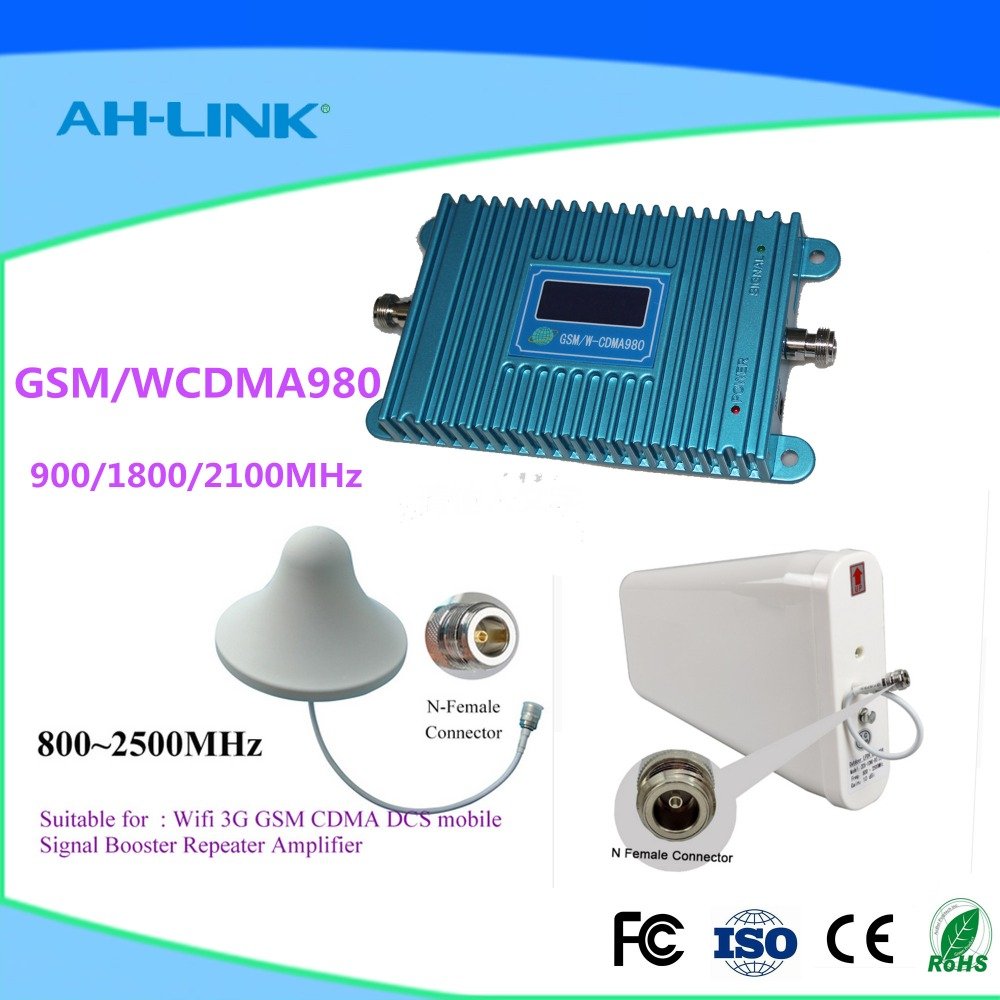 Cellular Booster Cdma 900/2100Mhz Cell Phone Signal Repeater Amplifier Cdma980